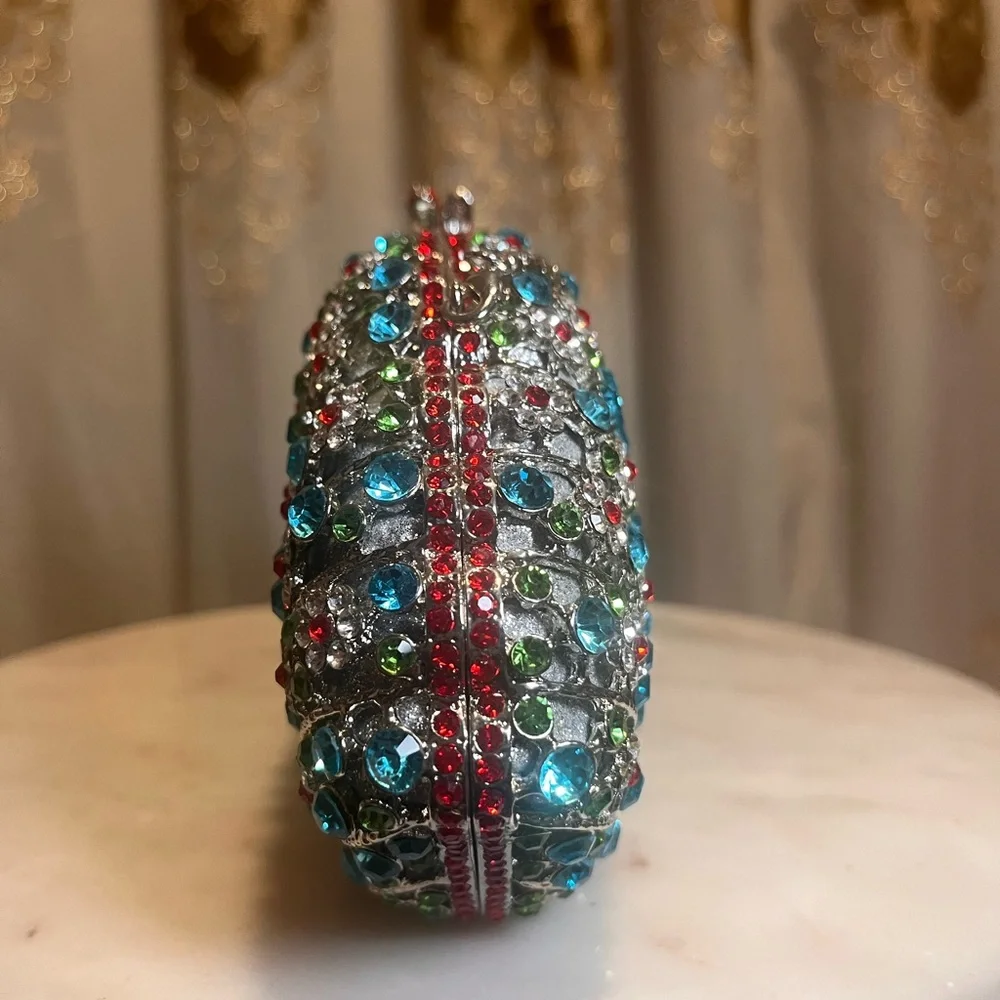 Colorful Rhinestone Clutch - Picture 2 of 3